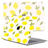 Lunso MacBook Pro 13 inch M1/M2 (2020-2022) cover hoes - case - Squeezy Lemon - thumbnail