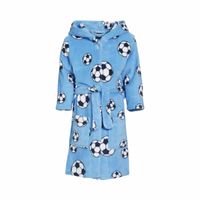 Playshoes badjas Voetbal Blauw Maat