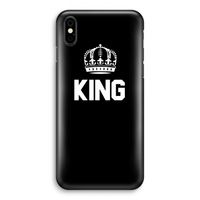 King zwart: iPhone X Volledig Geprint Hoesje - thumbnail