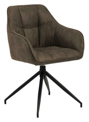 Bendt Eetkamerstoel Helena Draaibaar - Bruin