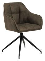 Bendt Eetkamerstoel Helena Draaibaar - Bruin