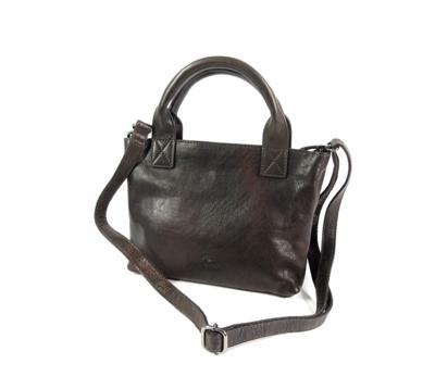 Discover compacte dames handtas schoudertas Donker bruin