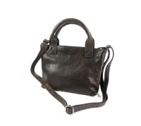 Discover compacte dames handtas schoudertas Donker bruin