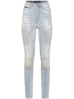 Philipp Plein jean skinny à détails nervurés - Bleu - thumbnail