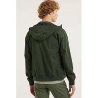 Scotch & Soda zomerjack grijsgroen