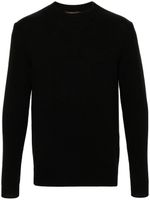 Incentive! Cashmere pull en cachemire à col rond - Noir