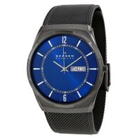 Horlogeband Skagen SKW6088 Mesh/Milanees Zwart 28mm - thumbnail