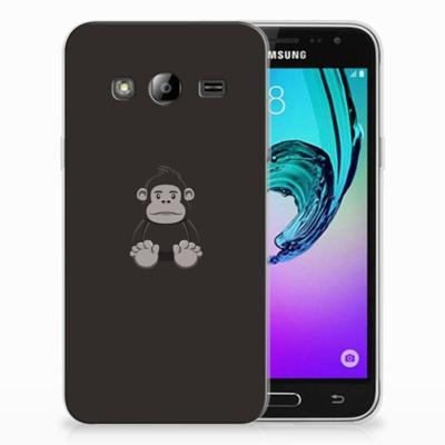 Samsung Galaxy J3 2016 Telefoonhoesje met Naam Gorilla Samsung Galaxy J3 2016 Telefoonhoesje met Naam Gorilla