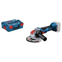 Bosch Blauw GWX 18V-10 Professional | Accu Haakse Slijper | L-Boxx | zonder accu&apos;s en lader - 06017B0101