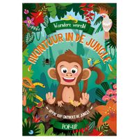 Lantaarn Publishers Wondere Wereld Pop-up Boek Avontuur in de jungle - thumbnail