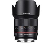 SAMYANG 1223110101 lens 21 mm F1.4, Fuji X, zwart