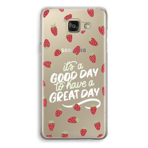 Don't forget to have a great day: Samsung Galaxy A5 (2016) Transparant Hoesje