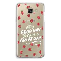 Don't forget to have a great day: Samsung Galaxy A5 (2016) Transparant Hoesje