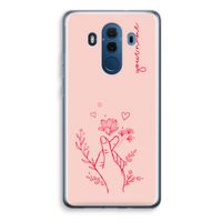 Giving Flowers: Huawei Mate 10 Pro Transparant Hoesje - thumbnail