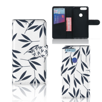 OnePlus 5T Hoesje Leaves Blue