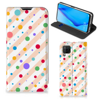 Huawei P40 Lite Hoesje met Magneet Dots