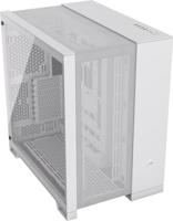CORSAIR 6500D AIRFLOW Mid-Tower ATX PC-Behuizing - Geen Ventilatoren Inbegrepen - Ontwerp met Twee Kamers - Grote Koelflexibiliteit - Omgekeerd Aangesloten Moederbord Compatibel - Wit