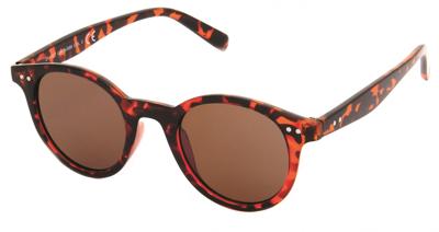 Kost zonnebril 21 027 unisex rond bruin/oranje