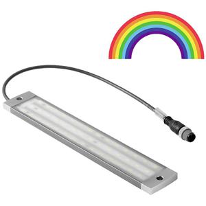 Weidmüller WIL-240-RGB-M12G-0.3-S Schakelkastlamp Blauw, Groen, Rood, Wit 8.5 W 40 ° 24 V/DC (l x b x h) 40 x 240 x 8 mm 1 stuk(s)