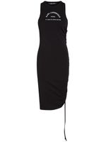 Karl Lagerfeld logo-print sleeveless dress - Noir - thumbnail