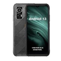 AGM H6 EU001B smartphone 16,7 cm (6.56") Hybride Dual SIM Android 13 4G USB Type-C 8 GB 256 GB 4900 mAh Zwart - thumbnail