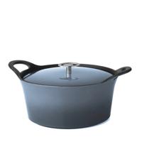 Cuisinox Cuisinox Braadpan - Denim Blue - 25 cm - Gietijzer