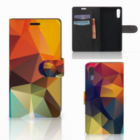 Sony Xperia XZ | Sony Xperia XZs Book Case Polygon Color