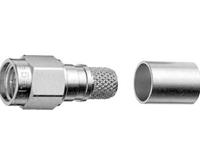 Telegärtner J01150A0641 J01150A0641 SMA-connector Stekker, recht 50 Ω 1 stuk(s) - thumbnail