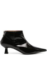 GANNI bottines en cuir artificiel - Noir