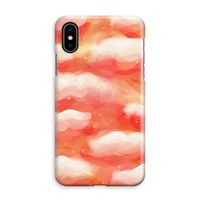 Lichte Wolken: iPhone XS Max Volledig Geprint Hoesje - thumbnail