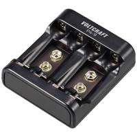 VOLTCRAFT P4-9 Batterijlader NiMH AAA (potlood), AA (penlite), 9 V (blok)