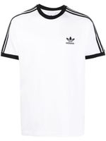 adidas logo-print cotton T-shirt - Blanc