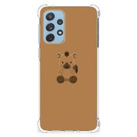 Samsung Galaxy A73 Stevig Bumper Hoesje Baby Hyena - thumbnail