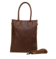 DSTRCT DSTRCT - shopper/laptoptas 15,6 inch Cognac Leer Shoppers