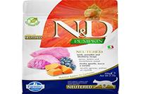 N&D PUMPKIN CAT LAMB & BLUEBERRY NEUTERED ADULT 300 GR