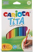 Carioca kleurpotlood Tita, 36 stuks in een kartonnen etui