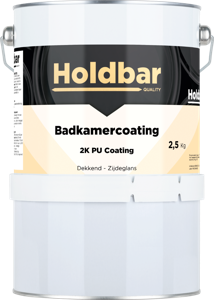 Holdbar Badkamercoating Standaard Wit 2,5 kg