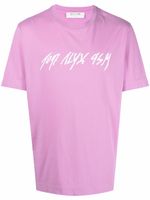 1017 ALYX 9SM t-shirt à logo imprimé - Rose - thumbnail