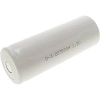 Mexcel D-3/2D7000H Speciale oplaadbare batterij 3/2 D Geschikt voor hoge temperaturen, Flat-top NiCd 1.2 V 7000 mAh