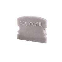 Reprofiel eindkap F-AU-02-15, 2 stuks, 21 mm, grijs 978571