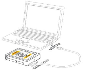 Delock 47224 3,5 mobiel rack voor 1 x 2,5 SATA HDD/SSD