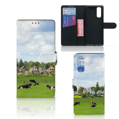 OPPO Find X2 Telefoonhoesje met Pasjes Koeien