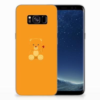 Samsung Galaxy S8 Telefoonhoesje met Naam Baby Beer Samsung Galaxy S8 Telefoonhoesje met Naam Baby Beer