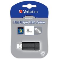 Verbatim PinStripe USB Drive 8 GB usb-stick USB 2.0 - thumbnail