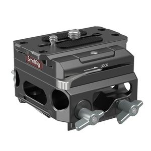 SmallRig 3067 Lightweight Baseplate with Dual 15mm Rod Clamp