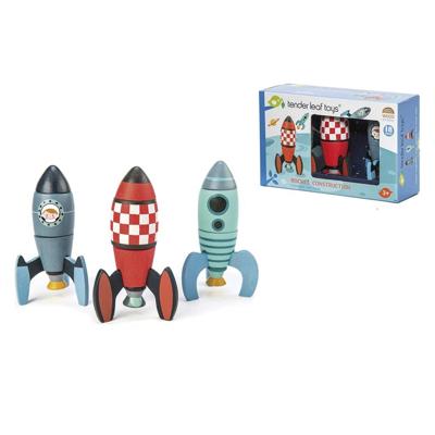 Tender Toys Raket Constructie Junior 18-delig