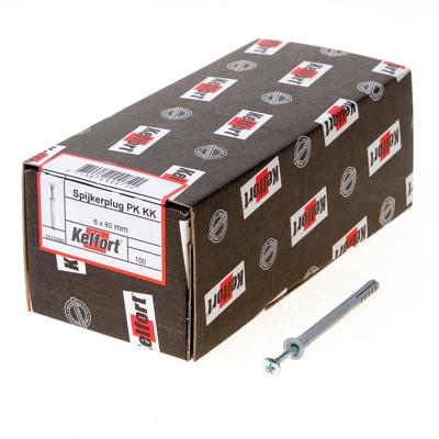 Spijkerplug philips platverzonken kop 6 x 80mm Spijkerplug philips platverzonken kop 6 x 80mm