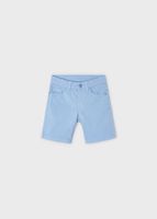 Mayoral Jongens short twill 5-pocket - Powder blu - thumbnail