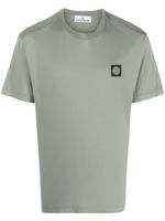 Stone Island t-shirt en coton à motif Compass - Vert