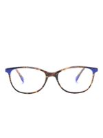 Etnia Barcelona lunettes de vue Dauphine à monture ovale - Marron